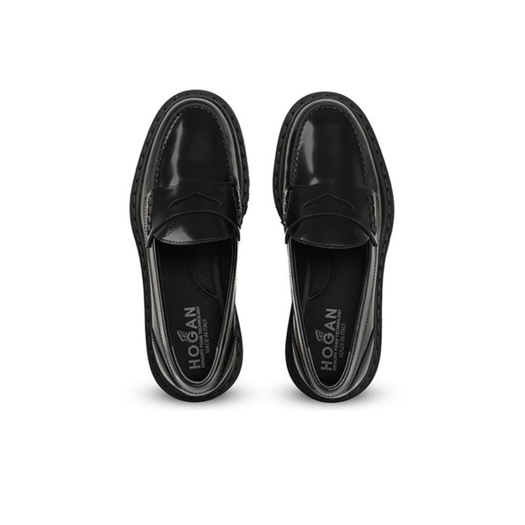 Hogan/TOD'S - Loafers Black 38 Made in Italy Chunky heel - Picture 3 of 3